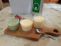 抹茶+原味雞蛋布丁