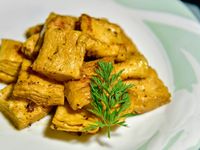 麻油當歸醬燒豆包