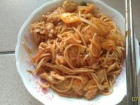 韓式豬肉炒麵