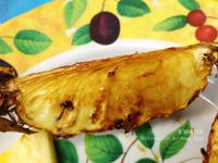 創意料理。黑糖烤鳳梨(圖+文)