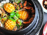 韓式鮑魚蓋飯
