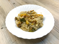 簡單。美味【南瓜燉飯】