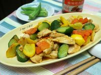 辣子滑嫩雞丁