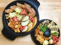 炸雞翅+宵夜炸物