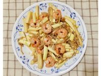 增肌減脂便當-茭白筍菇菇炒蝦仁