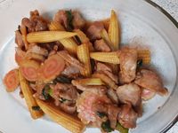 醬炒豬肉蔬菜