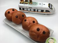 火龍果優格起司造型麵包
