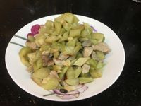 炒醃瓜
