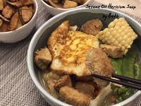 麻油猴頭菇/湯 - 素食