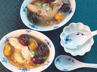 糯米人蔘雞湯--電影美食端上桌