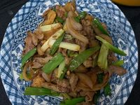 蔥爆里肌