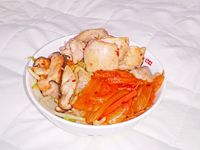 泡菜雞肉炊飯