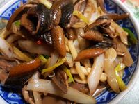 蔥爆鱔片