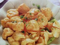 蠔油豆腐雞球