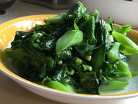 蒜炒芥菜花