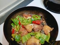 豆豉炒魚球