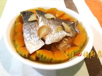 【阿公好料】南瓜蒸魚