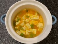 素蟹黃豆腐煲