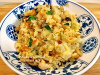 香菇高麗菜飯 （電鍋版）～附「實作影片」