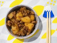 燉煮肉末土豆