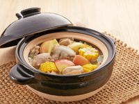 玉米蘋果雞湯