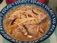 蒜味香菇肉羹