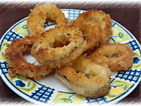 酥炸魷魚圈
