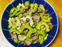 苦瓜炒牛肉