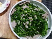 水蓮炒肉絲
