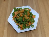紅蘿蔔炒青椒
