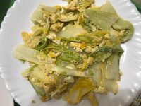 娃娃菜炒蛋
