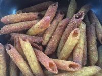 【氣炸鍋食譜】咖哩口味義大利麵脆餅