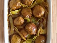 茄汁牛肉丸