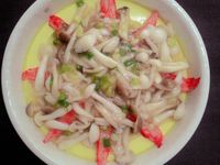 雙菇蟹肉蒸蛋【好菇道營養料理】