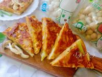 韓式泡菜菇菇煎餅【好菇道營養料理】