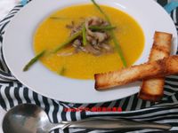 舞菇南瓜濃湯-【好菇道營養料理】