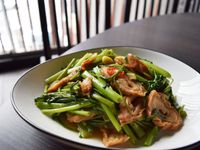 這一鍋-麻辣大腸炒空心菜