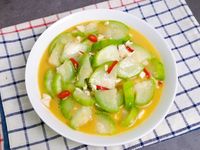 鹹蛋煮絲瓜