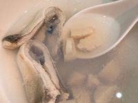 大同電鍋煮干貝魚清湯 魚肚湯健康食物原型