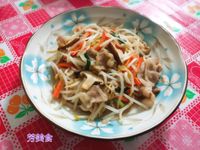 豆芽菜什錦炒