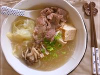 油豆腐粉絲湯 (露營OK)