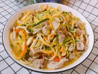減糖料理-節瓜炒麵
