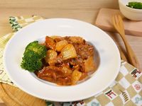 酸甜柚香里肌肉片【家常料理】