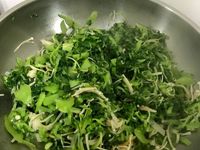 金針菇炒大芥菜