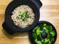 麻油香雞飯