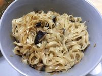 香菇醬油鹽水意麵