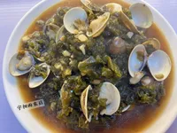 雨來菇炒蛤仔