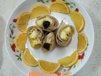 全麥豆皮蔬果捲