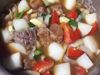 茄汁牛筋牛肉湯（萬用鍋簡單煮）