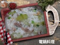 蝦米瘦肉絲瓜粥